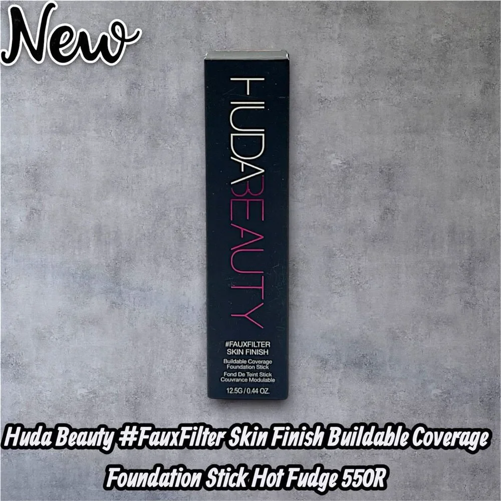NEW Huda Beauty #FauxFilter Skin Finish Buildable Coverage Foundation Stick Hot